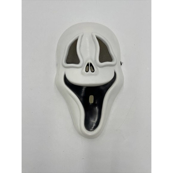 Scary Movie Scream Ghost Face Evil Grin Eyes Spoof Mask‎ Rubies Costume Co - Picture 1 of 6